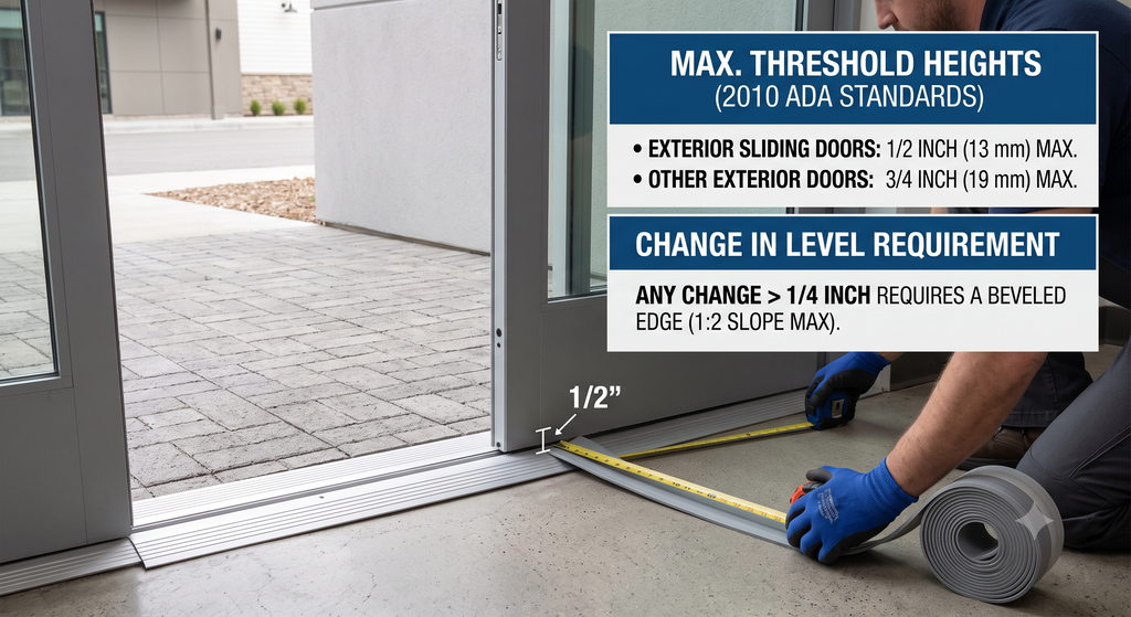 Commercial Threshold Seals & ADA Compliance: What to Know