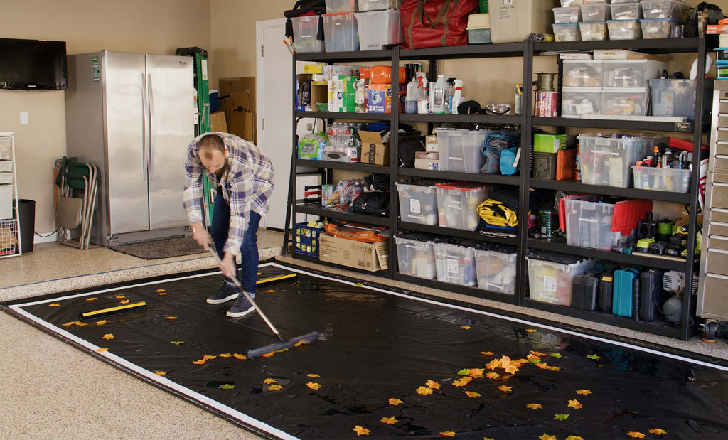 Maintaining Your Garage Containment Mat Effectively