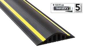 1 ½" Garage Door Water Barrier with GaraDry adhesive and 5 year warranty images